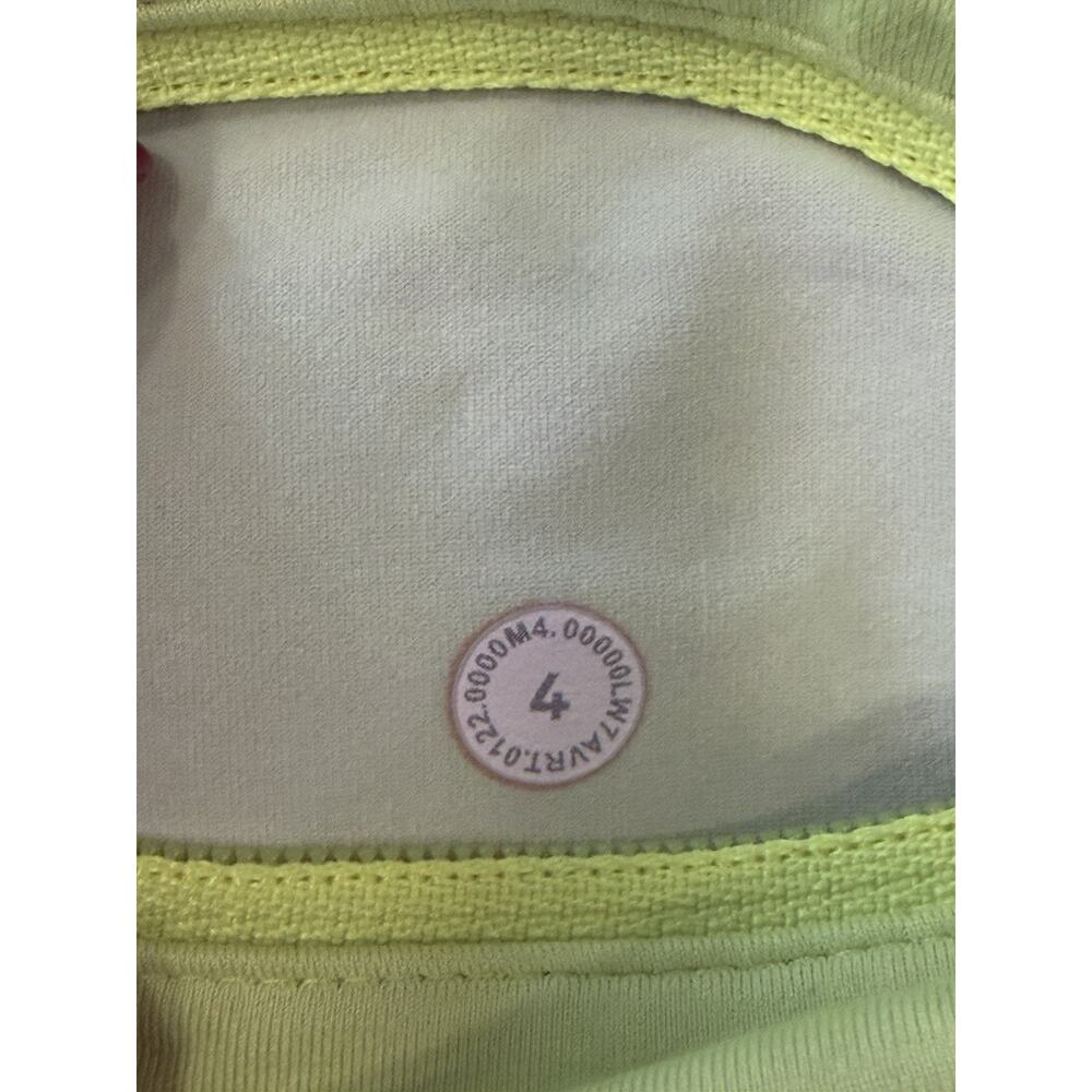 Lululemon Speed Up Shorts Women’s Size 4 Highlight Yellow - Picture 4 of 5